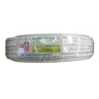 晋杰 铜芯聚氯乙烯绝缘扁形无护套软电线 RVVB 2*6 100米/卷