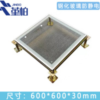 堇柏 静电地板 玻璃 块