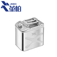 堇柏 不锈钢扁油桶 30L 个