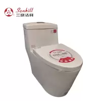 三晓三孔连体坐便器 马桶坐便器 SX-2407 个