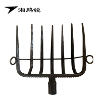 湘鹏锐 耙子 七齿 翻土 耙石 不带把 50cm 把