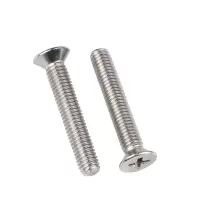 vzi 304不锈钢十字沉头螺栓螺钉 M6*60(50个) 包