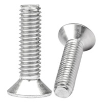 vzi 304不锈钢沉头内六角螺丝钉 M4*8(200个) 包