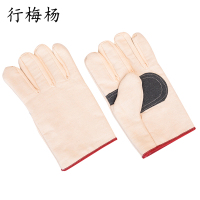行梅杨 加厚帆布手套 均码 双