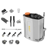 菁普华电动喷雾器农用电动打药机高压背负式家用喷水喷壶18L 60AH