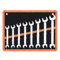 菁普华双向两用棘轮扳手8件套8-19mm套