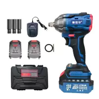 菁普华充电式无刷锂电电动扳手1/2 350N.m两电一充套