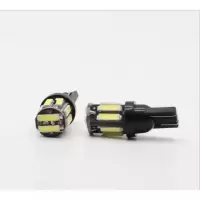 菁普华 汽车led灯 新款t10 7020 10SMD示宽灯 个