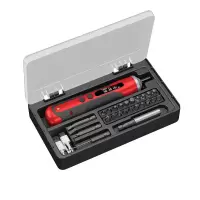 菁普华小型锂电电批电起子多功能电动螺丝刀27件套