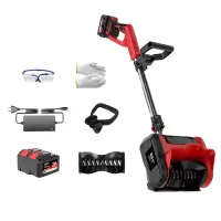 菁普华充电式锂电电动无刷扫雪机(20节电芯)两电一充套