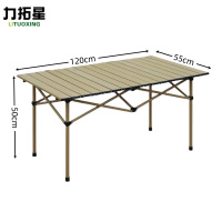 力拓星 折叠桌 1.2m 张