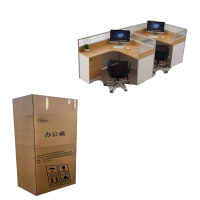 良佳兴 屏风办公桌 1400*1200*750mm 组