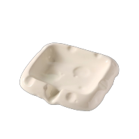 BABY LIZARD 陶瓷奶酪肥皂盒家用高档放厕所沥水香皂盒免打孔卫生间皂盒 个