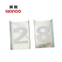 万鏊 车轴号牌 78*130mm 个