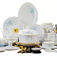 厨小姐现代轻奢系列陶瓷餐具套装 CXJ-1245/套