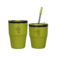 厨小姐 时尚特调咖啡316不锈钢保温杯 480ml CXJ7515 个