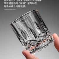 厨小姐 迷你精致二两白酒杯家用套装小酒杯酒盅酒具商用分酒器烈酒杯杯子