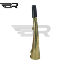 BR/巡道铜喇叭防护警示喇叭铜号角/20mm/个