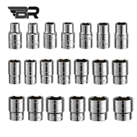 BR/扭矩扳手套筒头/1/2 19件套/套