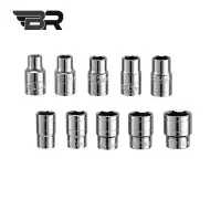 BR/扭矩扳手套筒头/1/2 10件套/套