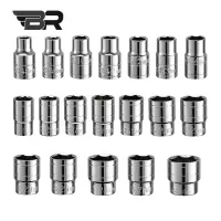 BR/扭矩扳手套筒头/1/2 18件套/套