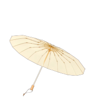 BR 16骨彩胶雨伞女晴雨两用折叠太阳伞防晒防紫外线遮阳伞大号抗风 把