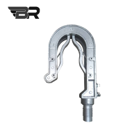 BR/丝扣铝挂钩/70mm/个