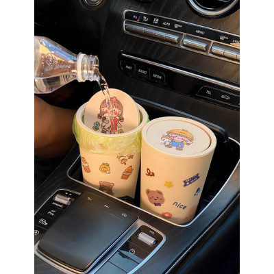 chanyoung 车载垃圾桶汽车内用高颜值 个