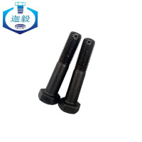迦毅六角头螺木干带孔发黑螺栓-A,B级M16x65mm个