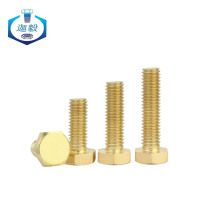 迦毅铜外六角螺栓M10*20个