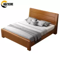 福茂莱 实木床1米张