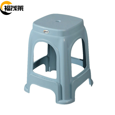 福茂莱塑料凳子灰蓝个
