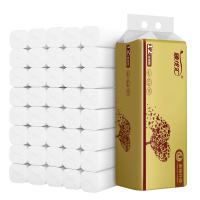 鑫欣韵 卫生卷纸12卷家用原木无芯卷 袋