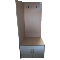 鑫欣韵 鞋柜(含衣帽架)宽0.4m*长0.8m*高1.8m 套