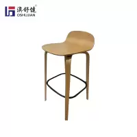 澳舒健机场车站吧台椅子旋转可升降椅现代带靠背高脚凳吧台凳椅 OSJBY02一人位1张