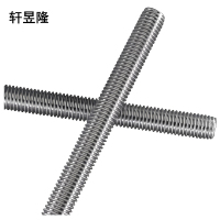 轩昱隆镀锌通丝螺杆M22*1m /支