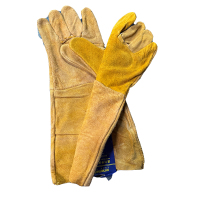 星马 进口牛皮电焊手套 长/双