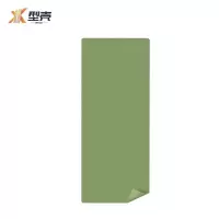 型壳 瑜伽垫 PU折叠 183*68*0.5cm纯色+帆布手提包 套