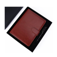 众恒丰 加厚 商务 办公记事本礼盒套装 (记事本+签字笔)A5/套