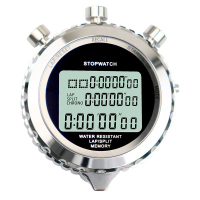 虔羽金属秒表计时器 30道