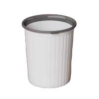 麦可菲 高颜值ins风客厅卧室厕所厨房宿舍带压圈纸篓垃圾桶 个