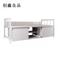 创鑫良品 钢制单人床 2000*900*810mm/张