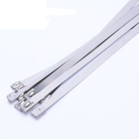 鲁源仕通不锈钢滚珠扎带10*1200mm根