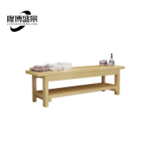 隆博盛景 实木浴室凳1500*400*530mm/张