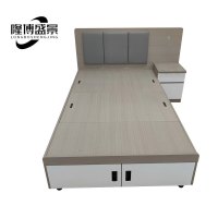 隆博盛景单人床 1200*2000*400mm