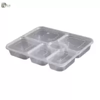 岱润 餐盒 六格150个/件 件