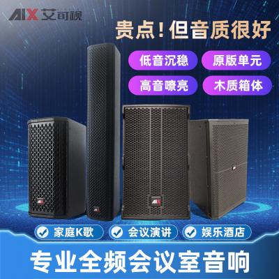 艾可视专业会议室 酒店教室家庭培训音响 EZ-208X