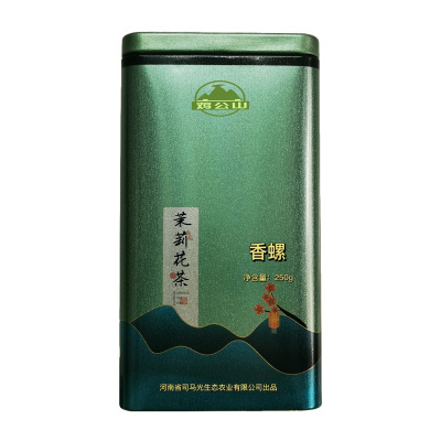 鸡公山 茉莉花茶(香螺)250g/罐