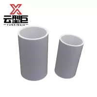云型巨 PVC穿线管直接 直通管接头pvc穿线管件 20mm 单位:个