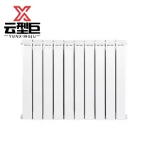 云型巨 铜铝暖气片 75*75*600mm 柱